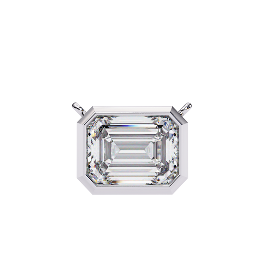 Regal Radiance Laborgezüchteter Diamant-Anhänger mit Kette | Luxuriöser Edelschmuck
