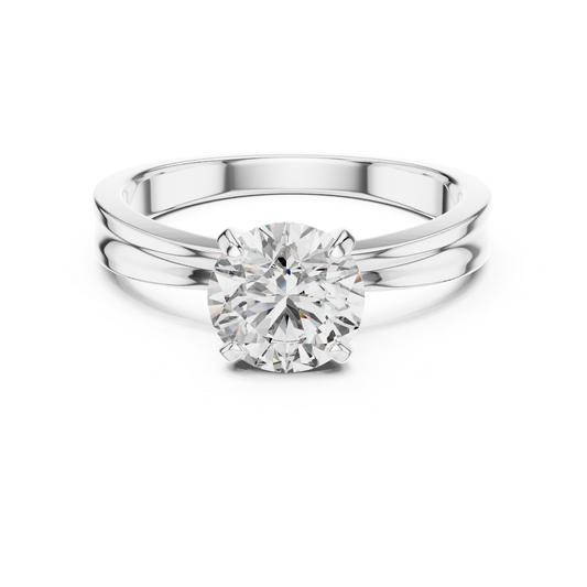 White gold round cut diamond bridal ring
Classic white gold round diamond bridal ring
White gold bridal ring with round diamond
Round cut diamond ring in white gold
White gold polished diamond bridal ring
Elegant white gold round cut ring
White gold solitaire bridal diamond ring
White gold round diamond ring design
Four prong round diamond bridal ring
White gold round diamond promise ring
