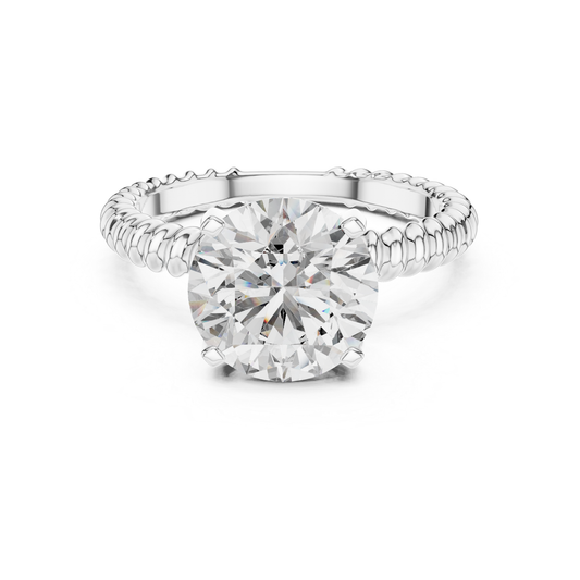 White gold round cut diamond rope band ring
White gold solitaire ring with rope shank
Round diamond engagement ring with rope band
Four prong round diamond white gold ring
Twisted rope band round diamond ring
White gold ring with round brilliant diamond
Rope texture white gold solitaire ring
Classic round diamond rope band ring
White gold round diamond engagement ring
Round solitaire diamond ring with rope band