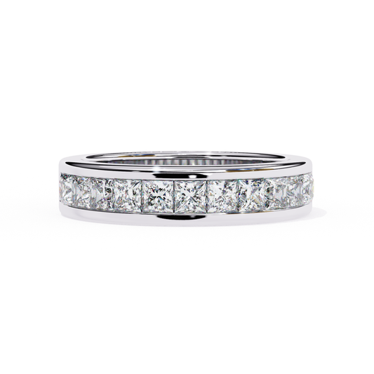 White gold square cut diamond band
White gold channel set square diamonds
White gold band with square diamonds
Square cut diamond band front view
White gold straight square diamond band
White gold square diamond ring
Channel set square diamond band
White gold square diamond row band
Square diamond band in white gold
White gold square cut diamond ring