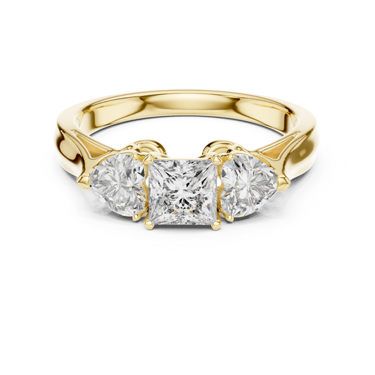 Yellow gold square cut three stone diamond ring
Yellow gold square center diamond ring side stones
Three stone diamond ring yellow gold square center
Yellow gold engagement ring square cut diamond side
Yellow gold diamond ring three stone layout design
Square cut center diamond ring yellow gold setting
Yellow gold ring trio diamond arrangement style
Three stone square diamond ring yellow gold finish
Yellow gold fine diamond ring square center look
Classic three stone diamond ring yellow gold style