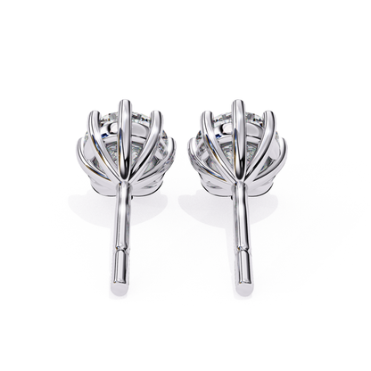 Gold Diamond Elegant Stud Earrings | Fine 18K 14K 10K Jewelry