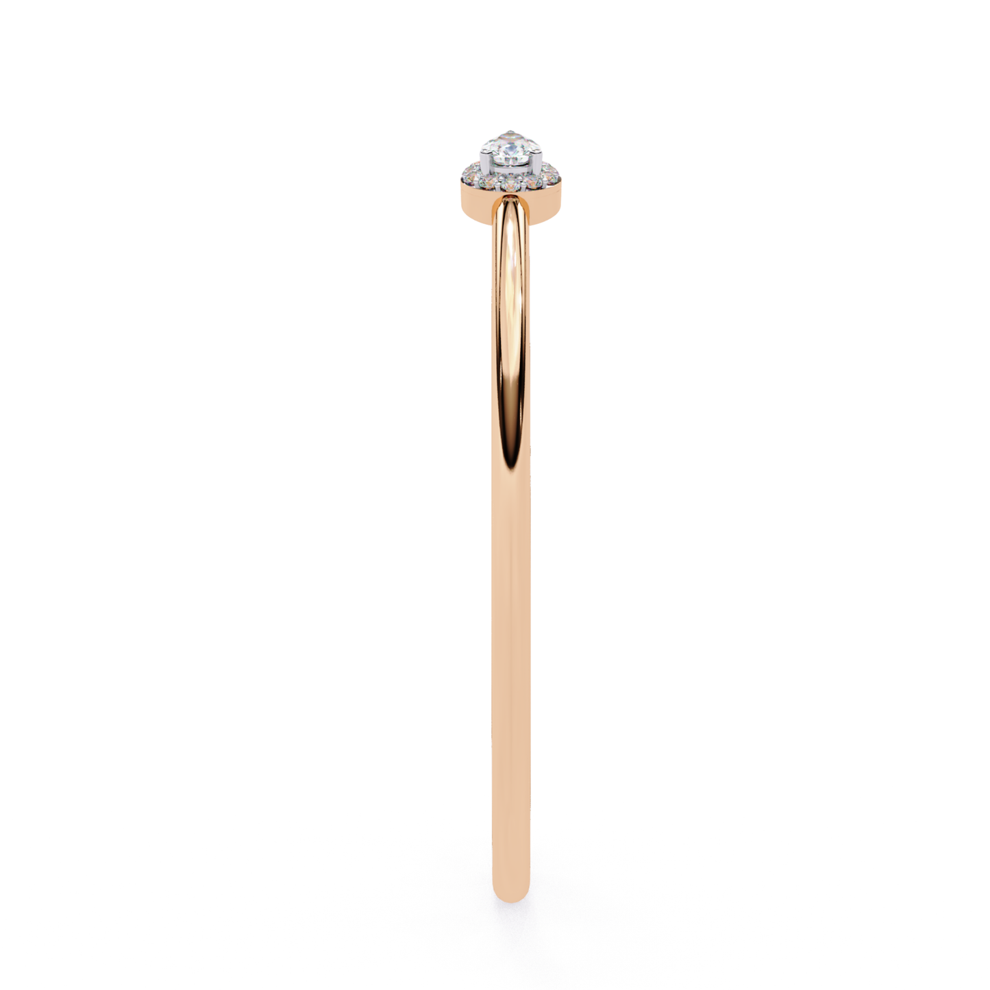 Dual Glow Armreif mit offenen Diamanten | Feines 18K 14K 10K Gold