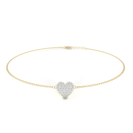 Eternal Love Diamond Bracelet | Fine 18K 14K 10K Gold Luxury