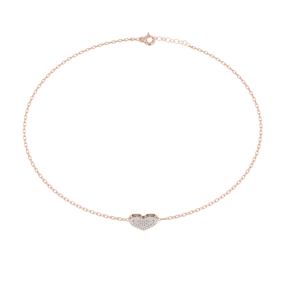 エターナルラブ ダイヤモンド ブレスレット | 高級18K 14K 10Kゴールド