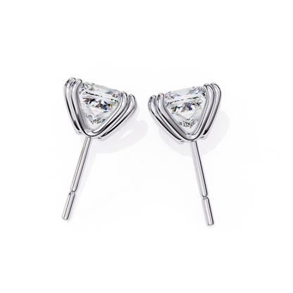 Lab Grown Diamond Gold Stud Earrings for Women | Elegant Fine Jewelry