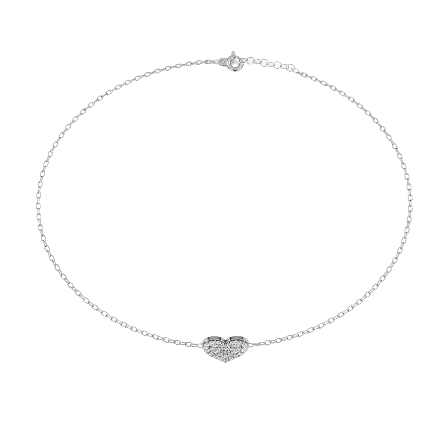エターナルラブ ダイヤモンド ブレスレット | 高級18K 14K 10Kゴールド