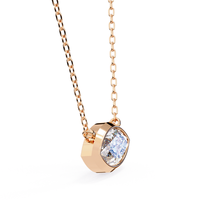 Luxe Marquise Laborgezüchteter Diamant-Anhänger mit Kette | 18K