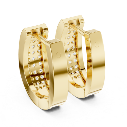Back view diamond hoop earrings yellow gold
Yellow gold hoop earrings round diamond back
Back angle hoop earrings diamond pave yellow
Round diamond hoop earrings yellow finish back
Yellow gold diamond hoop earrings back profile
Hoop earrings round diamond back structure yellow
Back view open hoop earrings diamond setting yellow
Yellow gold hoop earrings diamond row back look
Close back view diamond hoop earrings yellow
Minimal yellow gold hoop earrings back diamond