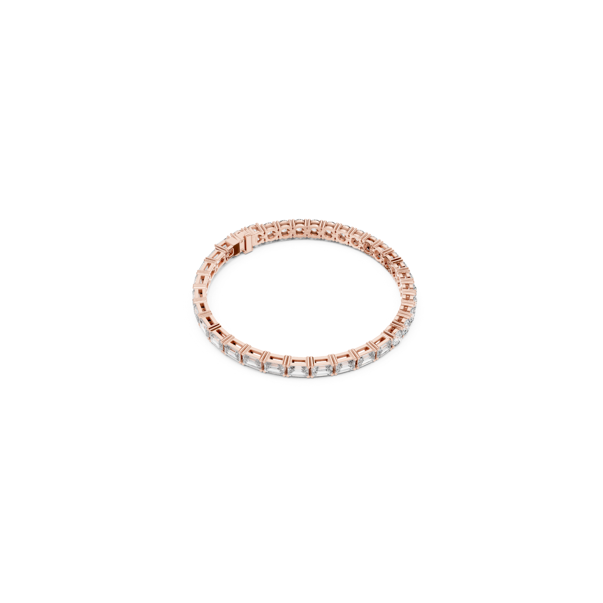 Rose gold emerald cut diamond tennis bracelet
Luxury rose gold emerald diamond bracelet
Elegant rose gold diamond tennis bracelet
Rose gold bracelet with emerald diamonds
Fine jewelry emerald cut diamond bracelet
Classic rose gold diamond bracelet
Sparkling emerald diamond tennis bracelet
Premium rose gold diamond bracelet top view
Womens rose gold emerald diamond bracelet
Rose gold prong set emerald diamond bracelet