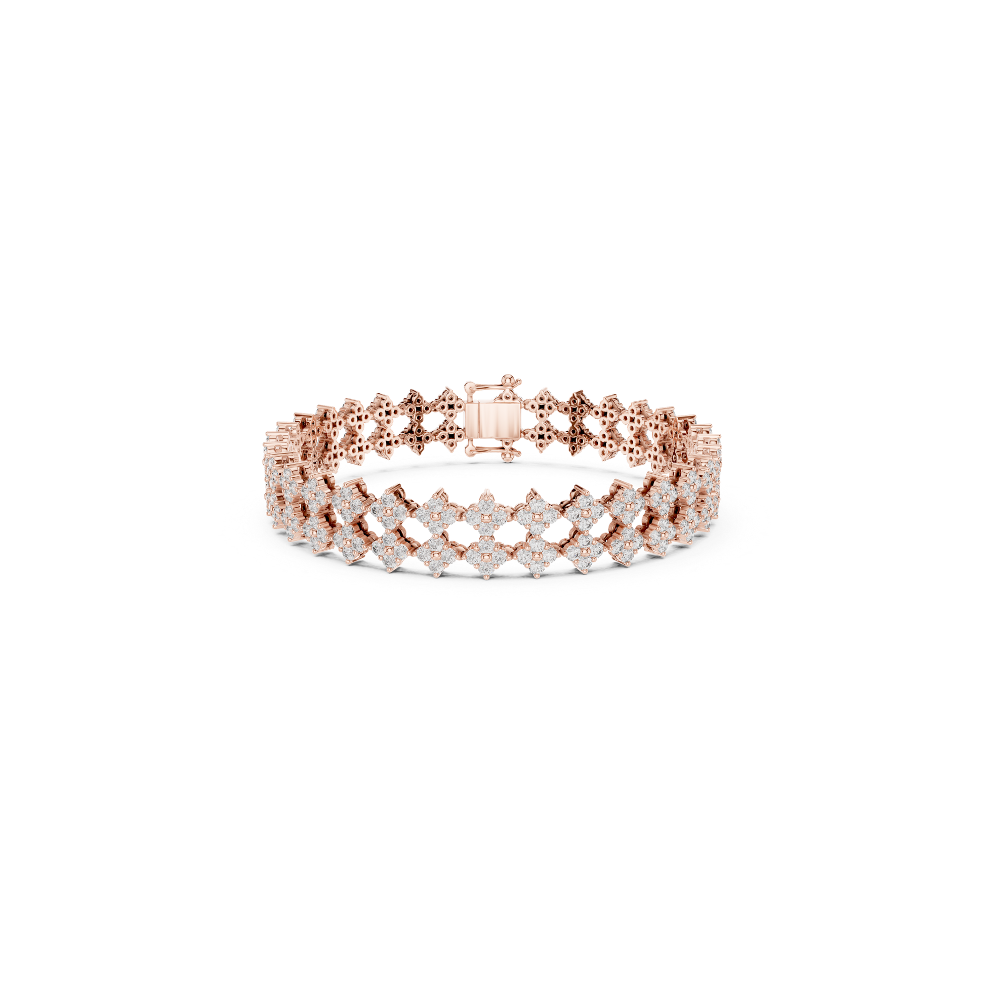 Rose gold round diamond bracelet for women
Elegant rose gold floral diamond bracelet
Luxury rose gold bracelet with diamonds
Womens diamond floral bracelet jewelry
Designer rose gold round diamond bracelet
Premium floral bracelet in rose gold
Stylish rose gold diamond bracelet design
Fine jewelry bracelet with round diamonds
Glamorous floral diamond bracelet for women
Rose gold bracelet with sparkling diamonds