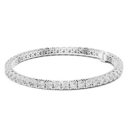 White gold round diamond tennis bracelet with secure clasp
Round cut diamond bracelet in white gold finish
Elegant white gold tennis bracelet with round diamonds
Fine jewellery white gold diamond line bracelet
Luxury white gold bracelet with brilliant diamonds
Minimal white gold round diamond bracelet
Classic prong set diamond tennis bracelet in white gold
White gold bracelet with sparkling round diamonds
Modern white gold diamond tennis bracelet design
Delicate round diamond bracelet in white gold