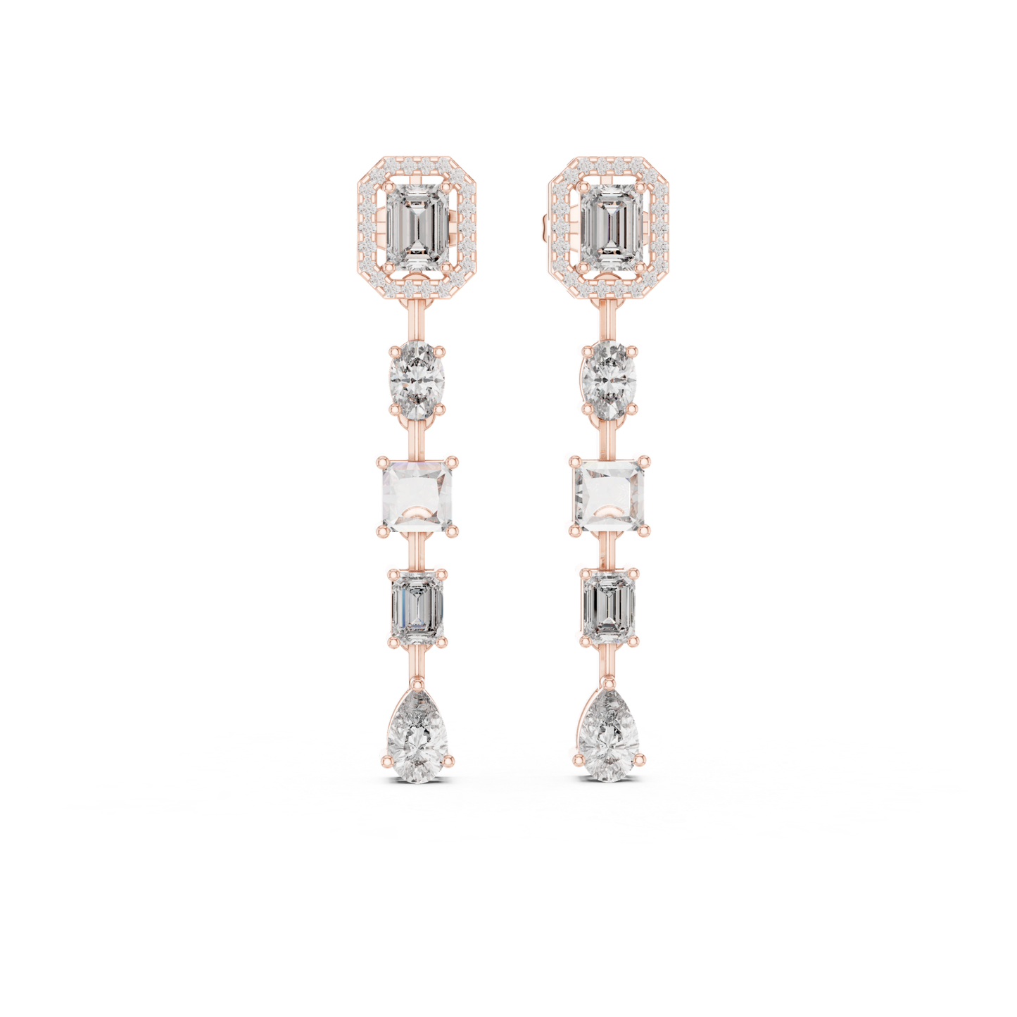 Rose gold emerald halo diamond drop earrings
Emerald cut diamond dangle earrings in rose gold
Multi shape diamond drop earrings with halo top
Rose gold linear diamond statement earrings
Emerald and pear diamond drop earrings
Long diamond dangle earrings in rose gold
Halo emerald cut diamond earrings for women
Mixed cut diamond drop earrings in rose gold
Rose gold geometric diamond dangle earrings
Pear and emerald diamond drop earrings