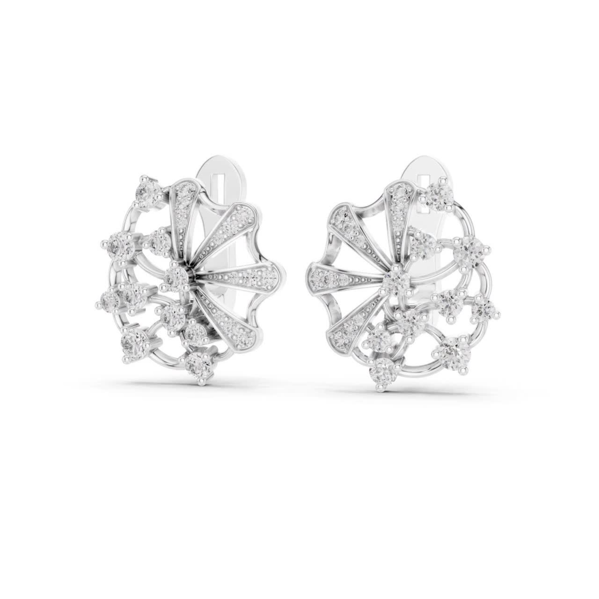 Floral round diamond stud earrings white gold
Round diamond floral earrings white gold
White gold flower diamond stud earrings
Floral diamond earrings side view white gold
Round diamond cluster earrings white gold
White gold floral earrings diamond accents
Flower design diamond earrings white gold
Round diamond earrings floral pattern white gold
White gold diamond earrings flower motif
Floral round diamond earrings side view