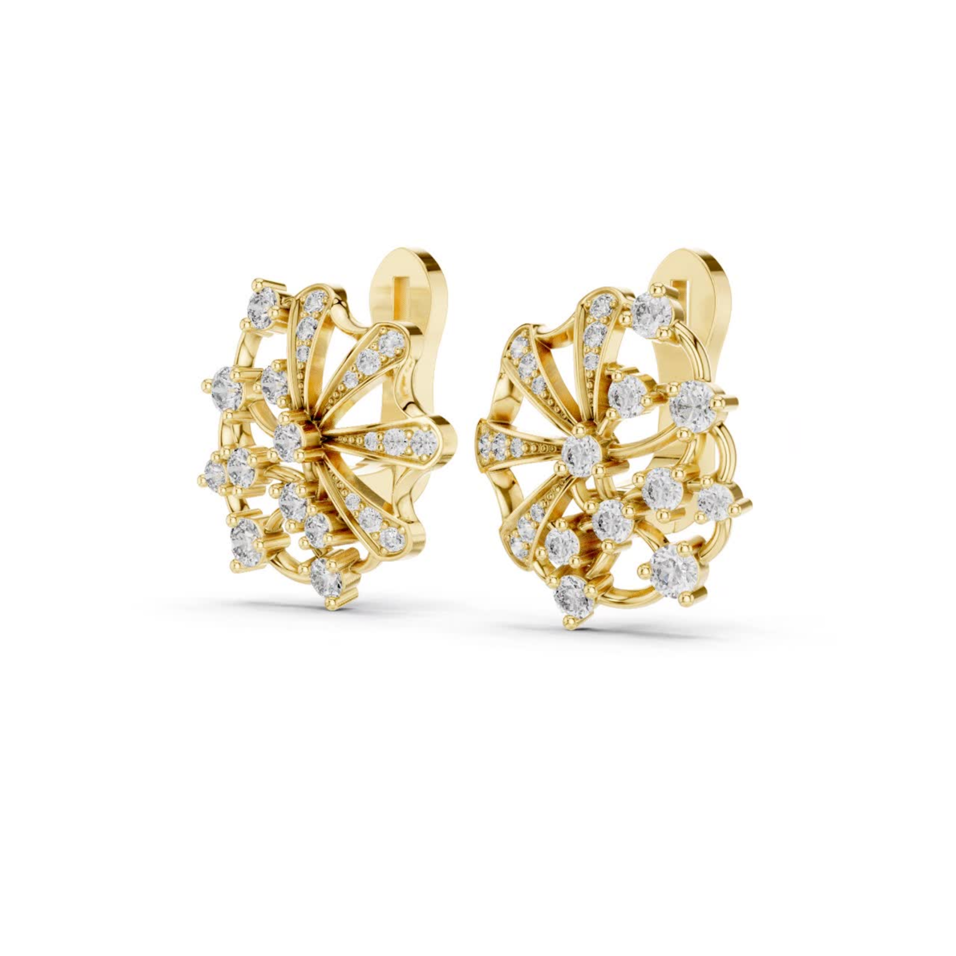 Floral round diamond stud earrings yellow gold
Round diamond floral earrings yellow gold
Yellow gold flower diamond stud earrings
Floral diamond earrings side view yellow gold
Round diamond cluster earrings yellow gold
Yellow gold floral earrings diamond accents
Flower design diamond earrings yellow gold
Round diamond earrings floral pattern yellow gold
Yellow gold diamond earrings flower motif
Floral round diamond earrings side view