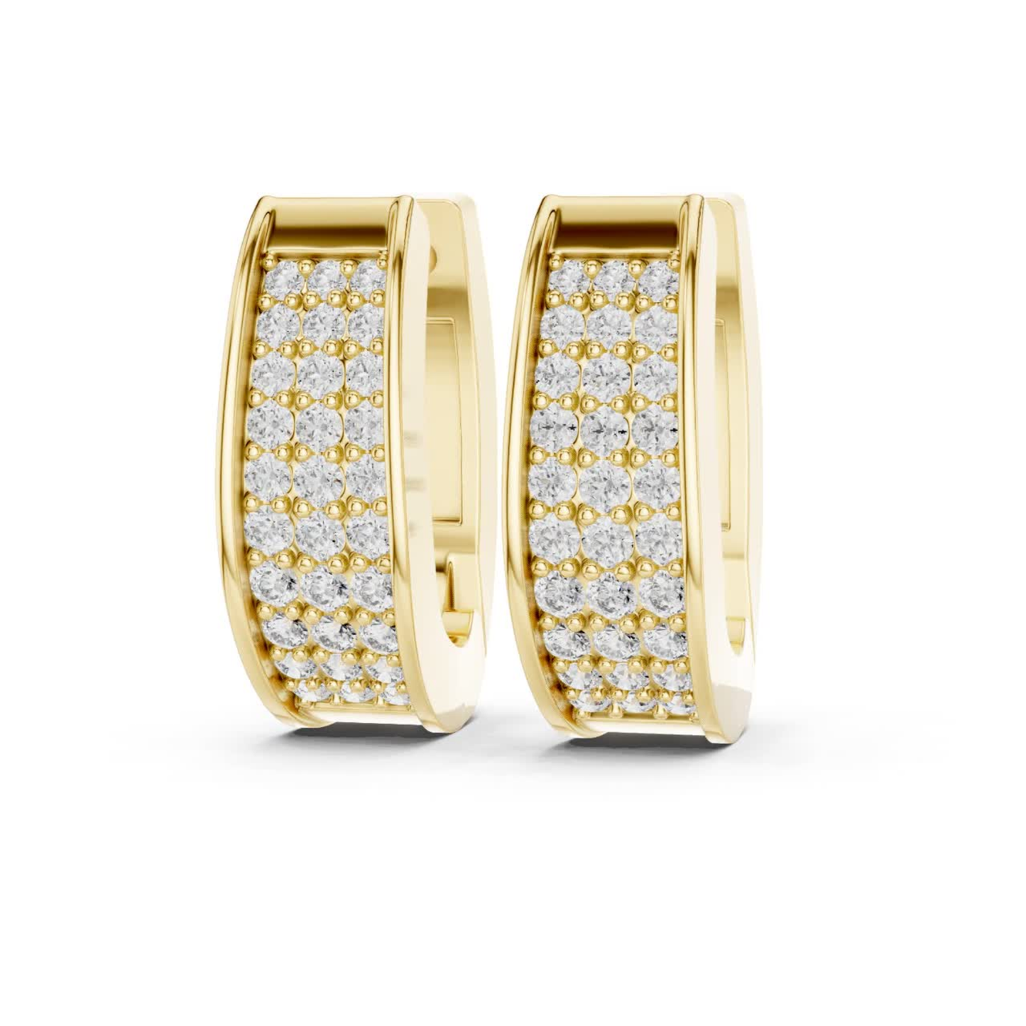 Front view diamond hoop earrings yellow gold
Yellow gold hoop earrings round diamonds
Front angle diamond hoop earrings yellow finish
Round diamond pave hoop earrings yellow front
Yellow gold diamond hoop earrings curved design
Hoop earrings round diamond yellow gold setting
Yellow gold round diamond hoop earrings front
Diamond pave hoop earrings yellow display
Front gold hoop earrings round diamond row
Yellow gold hoop earrings diamond angle view