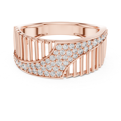 Rose gold designer ring with round diamond detailing
Luxury rose gold ring featuring round cut diamonds
Elegant rose gold diamond ring for women
Modern rose gold band ring with round diamonds
Stylish rose gold statement ring with diamond accents
Premium round diamond rose gold fashion ring
Unique rose gold ring with sparkling round diamonds
Fine jewelry rose gold diamond ring design
Rose gold luxury ring with pave round diamonds
Designer rose gold ring with brilliant round diamonds