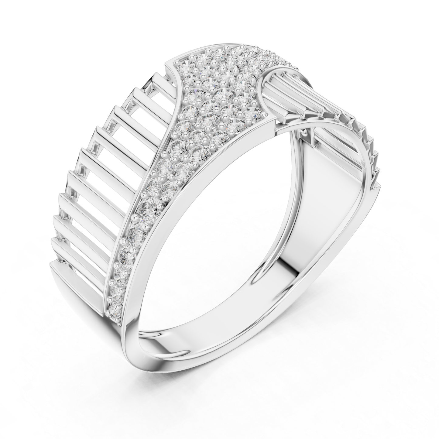 White gold criss cross ring with round diamonds
Luxury white gold diamond fashion ring for women
Elegant white gold pave diamond designer ring
Modern white gold ring with sparkling round diamonds
Stylish white gold statement ring with open pattern
Premium white gold diamond ring with unique design
Fine jewelry white gold round diamond ring
Trendy white gold crossover ring with diamond accents
Beautiful white gold ring featuring brilliant diamonds
Designer white gold ring with diamond style