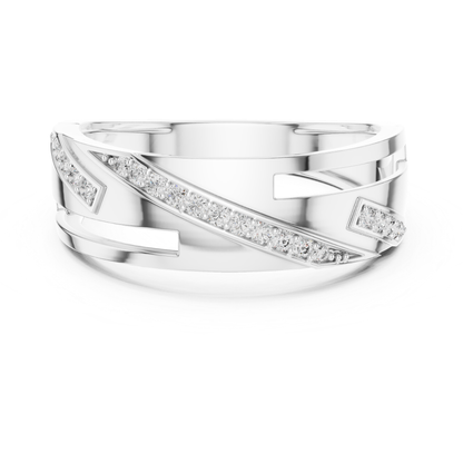 White gold geometric ring with round diamonds
Luxury white gold diamond band ring design
Elegant white gold ring with sparkling diamonds
Modern white gold fashion ring for women
Stylish white gold diamond ring with open accents
Premium white gold statement ring with diamonds
Fine jewelry white gold round diamond ring
Contemporary white gold designer diamond band
Beautiful white gold ring with pave diamonds
Trendy white gold diamond ring with modern pattern