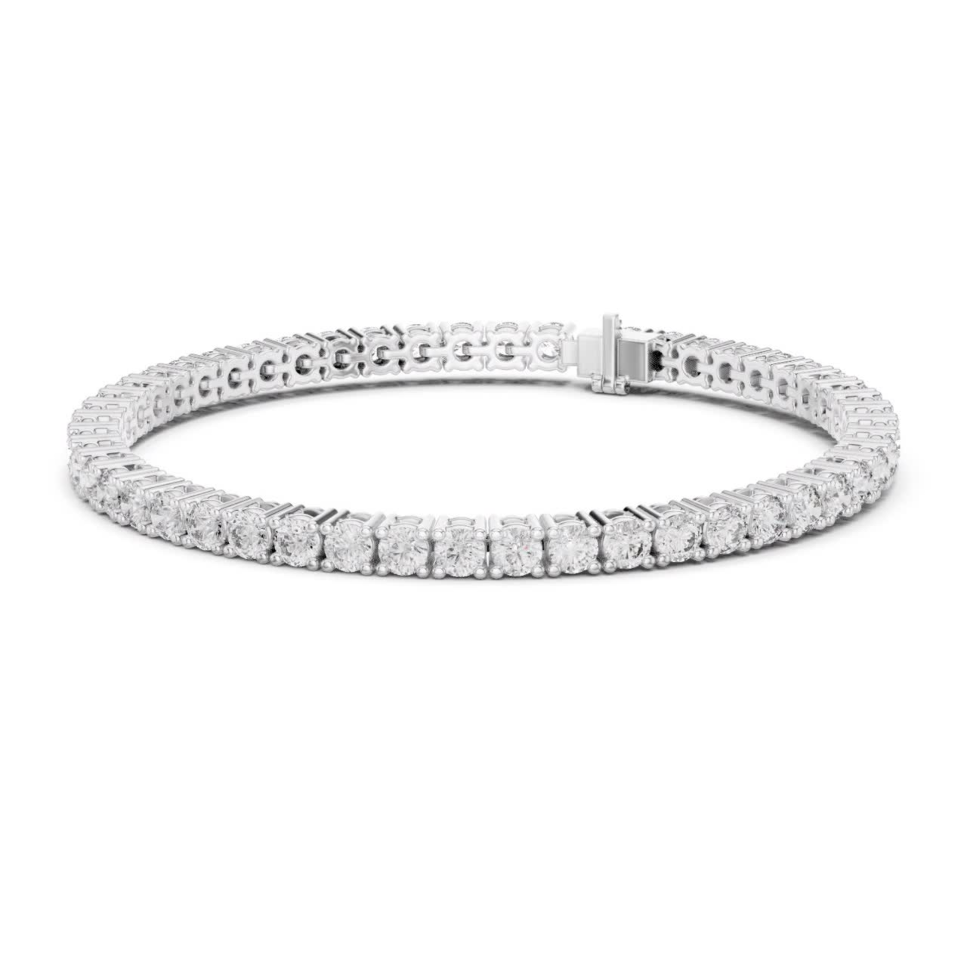 White gold round diamond tennis bracelet with elegant finish
Round cut diamond bracelet in white gold
Fine white gold tennis bracelet with round diamonds
Minimal white gold diamond line bracelet design
Classic white gold bracelet with prong set diamonds
Luxury round diamond tennis bracelet in white gold
Delicate white gold bracelet with brilliant diamonds
White gold diamond bracelet with secure clasp
Modern white gold round diamond bracelet
Elegant diamond tennis bracelet in white gold finish