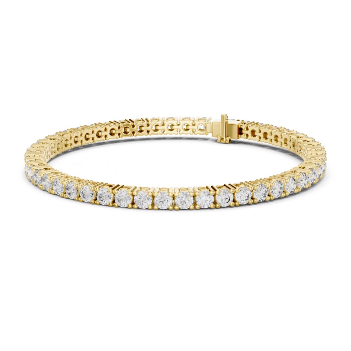 Yellow gold round diamond tennis bracelet with elegant finish
Round cut diamond bracelet in yellow gold
Fine yellow gold tennis bracelet with round diamonds
Minimal yellow gold diamond line bracelet design
Classic yellow gold bracelet with prong set diamonds
Luxury round diamond tennis bracelet in yellow gold
Delicate yellow gold bracelet with brilliant diamonds
Yellow gold diamond bracelet with secure clasp
Modern yellow gold round diamond bracelet
Elegant diamond tennis bracelet in yellow gold finish