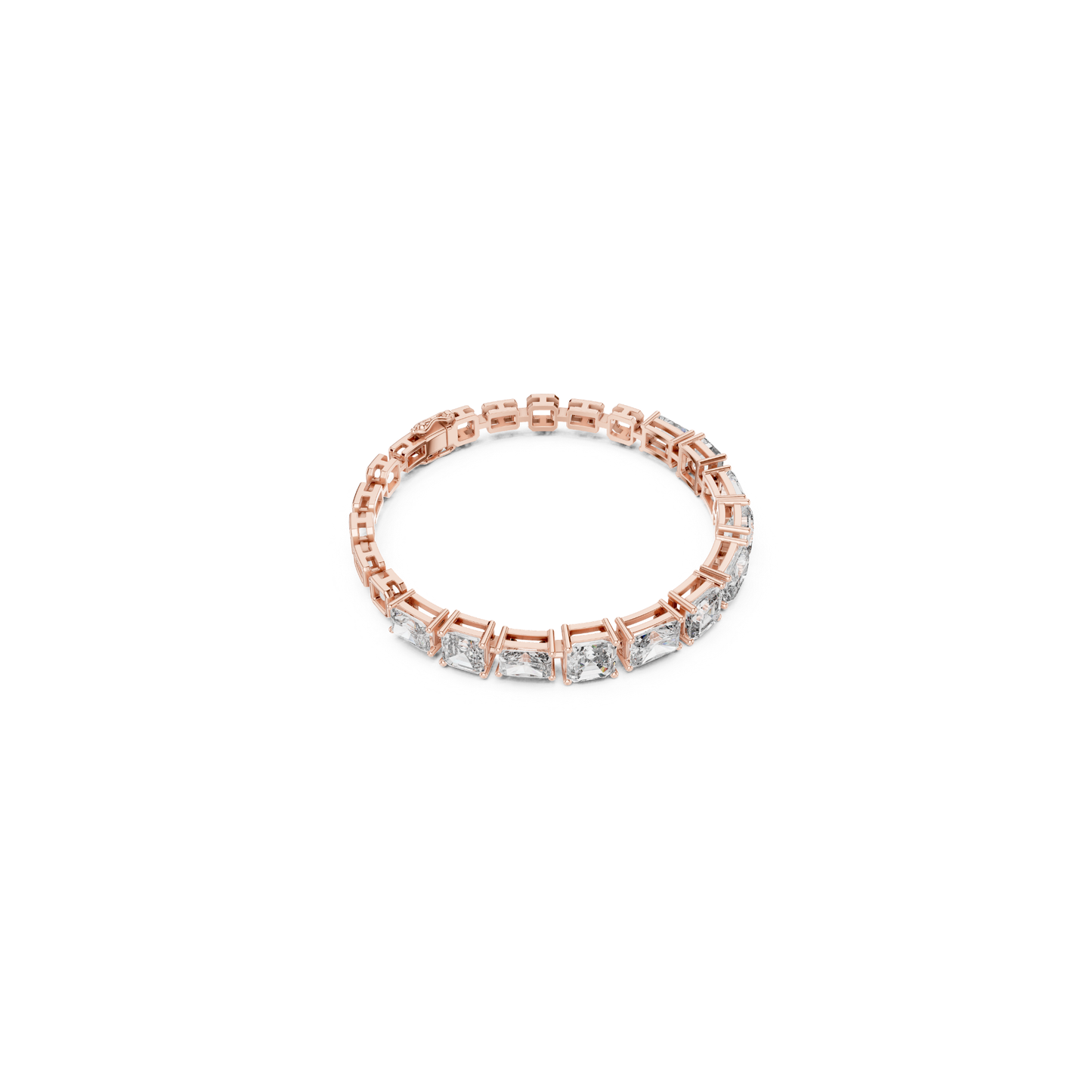 Rose gold bracelet with geometric diamond layout
Fancy cut diamond tennis bracelet in rose gold
Elegant rose gold bracelet with mixed shape stones
Luxury bracelet with radiant and emerald diamonds
Fine rose gold tennis bracelet with sleek design
Statement diamond bracelet with polished links
Modern bracelet with fancy cut diamond setting
Delicate rose gold bracelet with bold stones
Premium diamond bracelet with unique cut pattern
Stylish tennis bracelet in polished rose gold