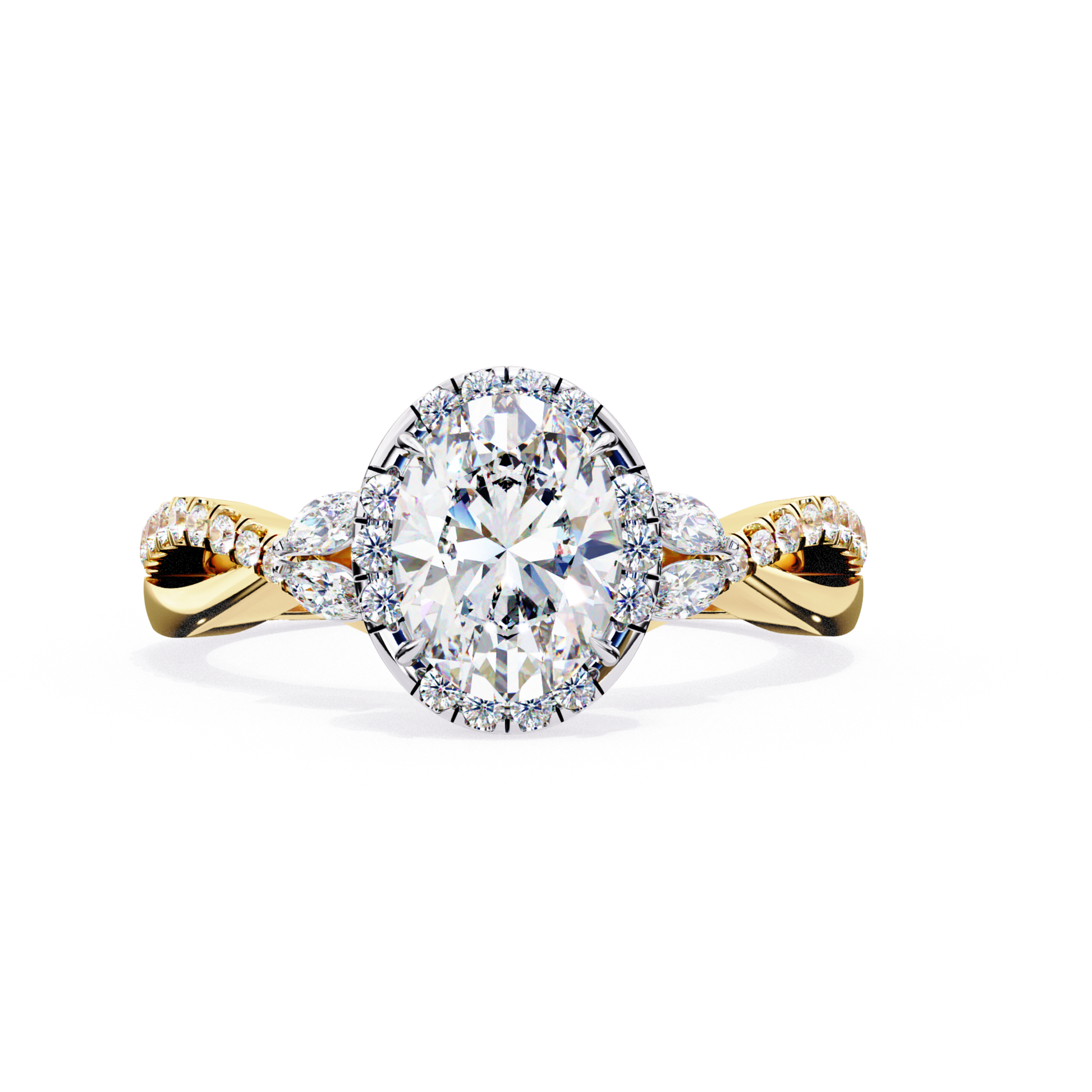 Oval diamond halo ring
Yellow gold oval diamond ring
Halo oval diamond ring
Yellow gold diamond halo band
Elegant oval diamond ring
Yellow gold halo ring
Oval diamond ring with halo
Halo setting oval diamond ring
Luxurious oval halo ring
Oval diamond band with halo