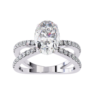 Oval diamond engagement ring
Oval center diamond ring
White gold oval diamond ring
Oval diamond ring with side stones
Split band oval diamond ring
Fine jewelry oval diamond ring
Bridal oval diamond ring
Oval diamond ring on white background
Classic oval diamond ring
Luxury oval diamond engagement ring
