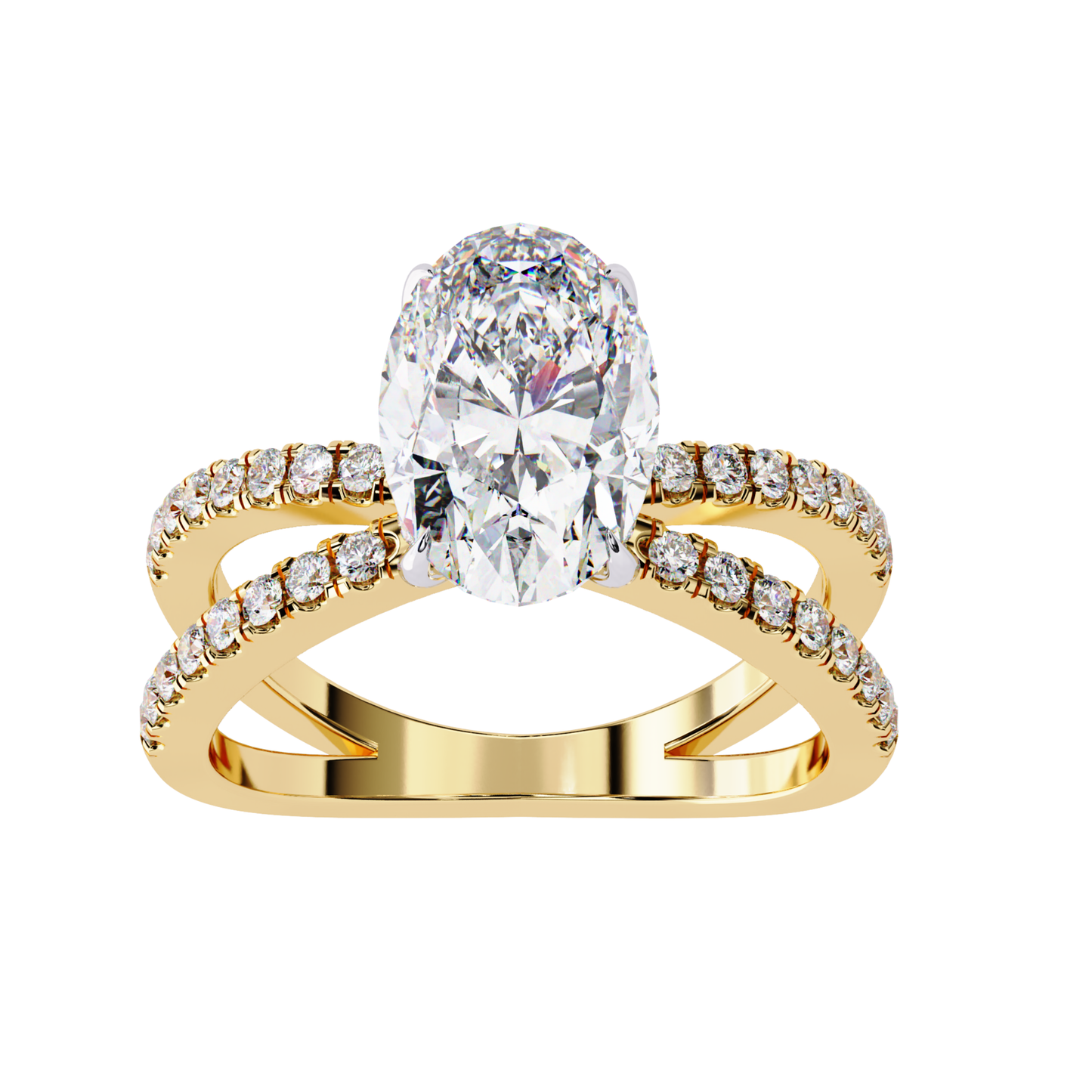 Oval diamond engagement ring
Oval center diamond ring
Yellow gold oval diamond ring
Oval diamond ring with side stones
Split band oval diamond ring
Fine jewelry oval diamond ring
Bridal oval diamond ring
Oval diamond ring on white background
Classic oval diamond ring
Luxury oval diamond engagement ring