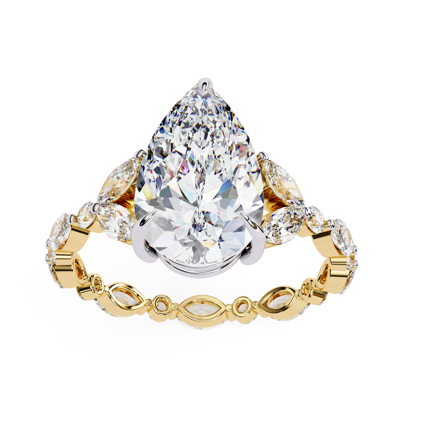 Pear diamond with halo in gold
Yellow gold ring with pear diamond
Halo ring with pear diamond
Pear diamond in gold setting
Elegant pear diamond ring
Yellow gold band with pear diamond
Halo ring with pear stone
Pear diamond in yellow gold
Yellow gold pear diamond halo
Pear diamond engagement ring