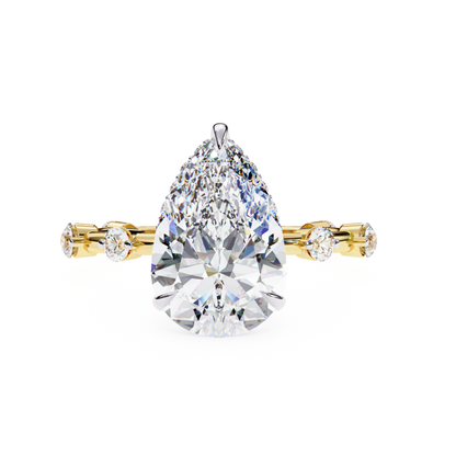 Pear diamond ring
Yellow gold pear cut ring
Elegant pear diamond band
Pear shape diamond in yellow gold
Shiny pear diamond ring
Yellow gold diamond ring
Solitaire pear-cut diamond
Classic pear diamond setting
Pear diamond on yellow gold band
Luxurious pear diamond ring