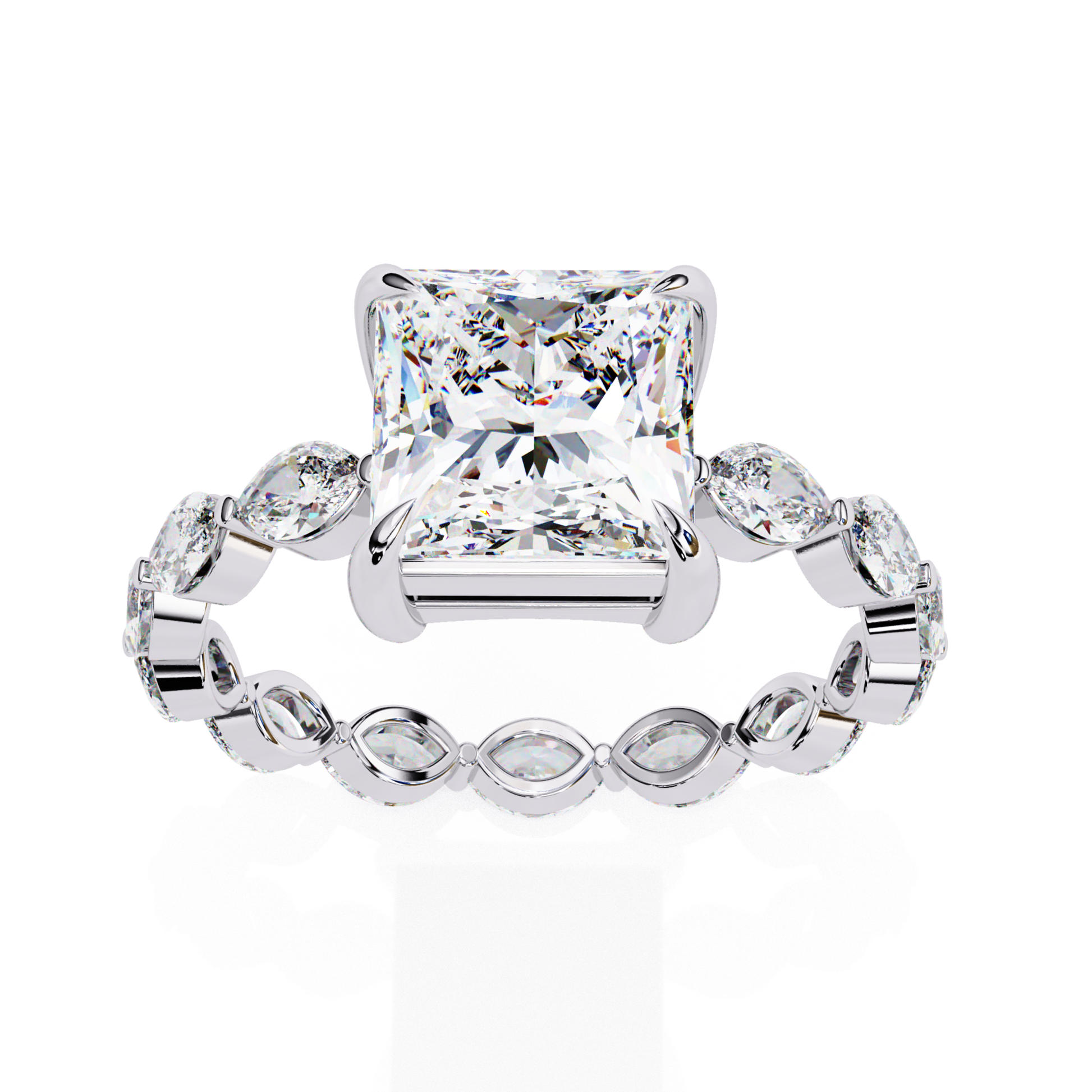 White gold princess cut diamond ring
Princess cut diamond in white gold
White gold band with princess cut stone
Elegant princess cut in white gold
Princess cut diamond with white gold accents
White gold setting with princess cut diamond
White gold band with princess cut diamonds
Princess cut diamond set in white gold
White gold ring with princess cut diamonds
White gold princess cut ring design