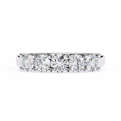 Opulent Aura Diamond Band