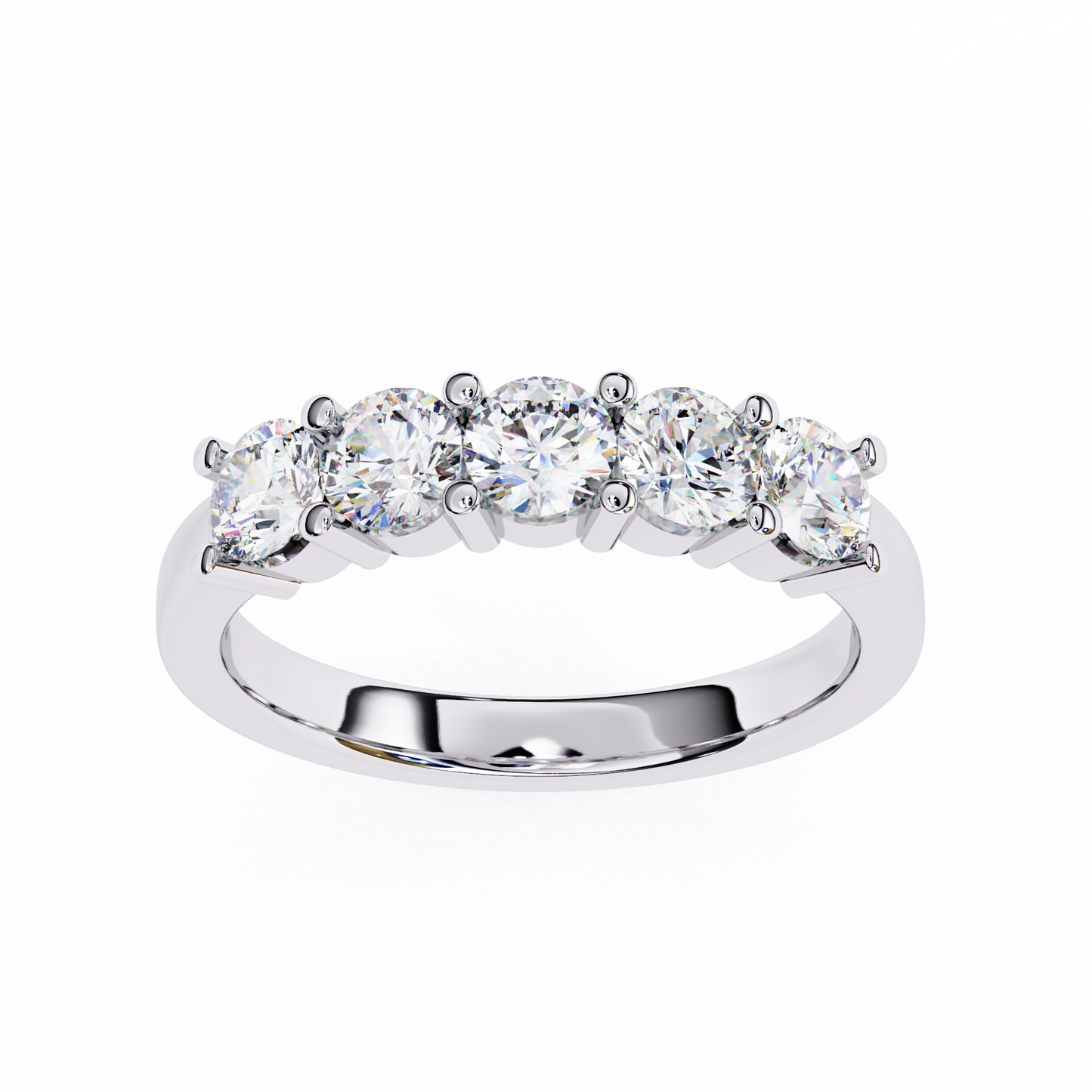 Opulent Aura Diamond Band