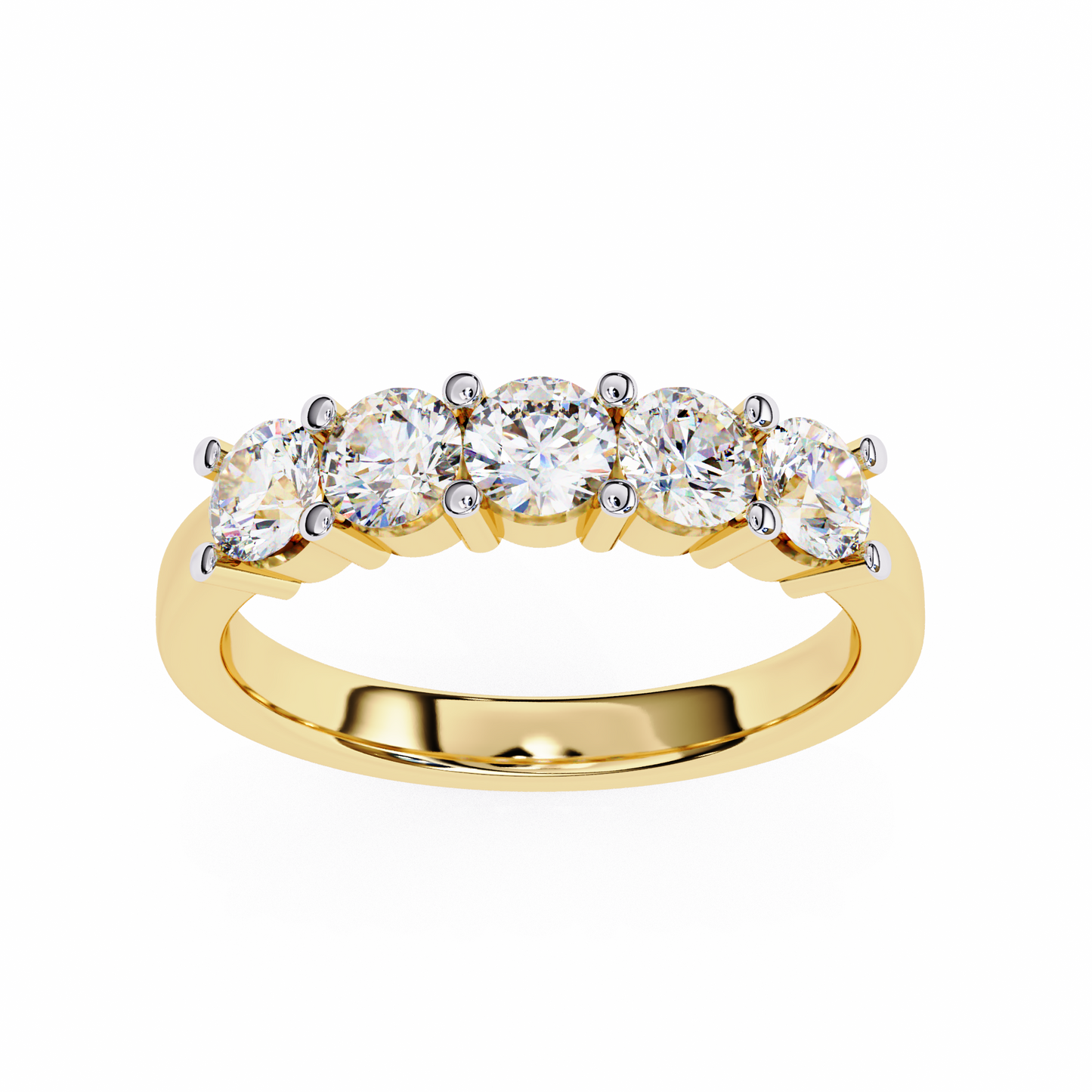 Opulent Aura Diamond Band