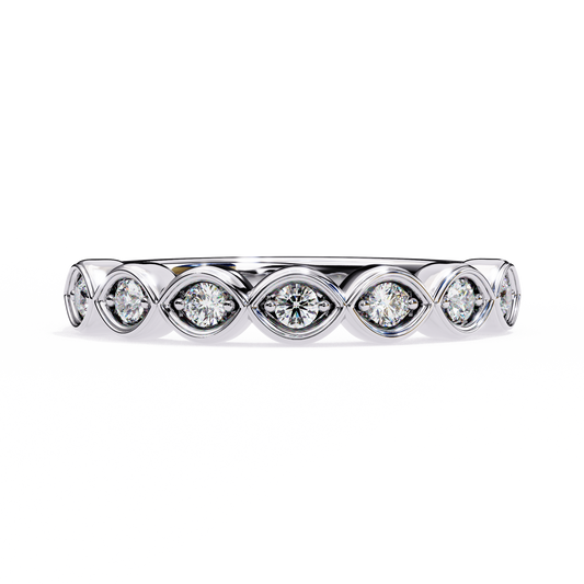 Chic Radiance Diamond Band