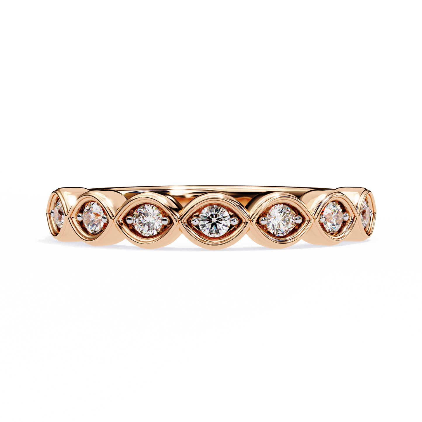 Chic Radiance Diamond Band