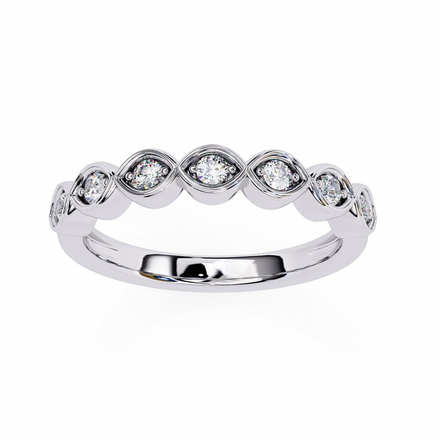 Chic Radiance Diamond Band