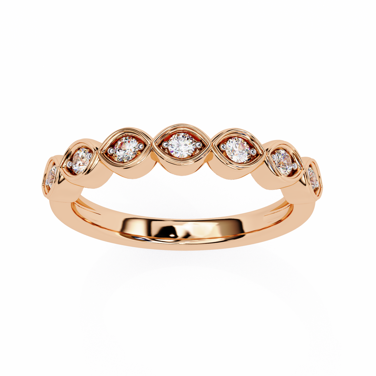 Chic Radiance Diamond Band