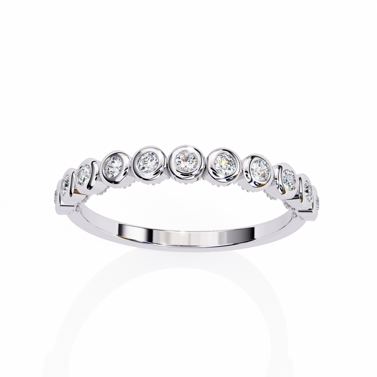 Ethereal Spark Diamond Band