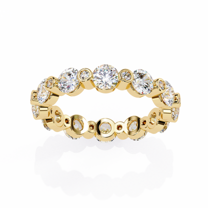 Radiant Bubbles Diamond Band