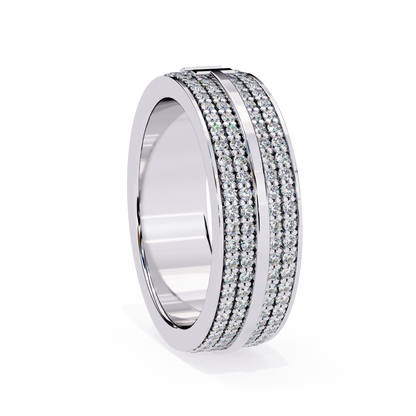 T-Bar Elegance Diamond Band