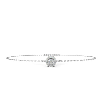 Diamant Halo Armband