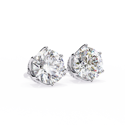 Diamond Crown Studs