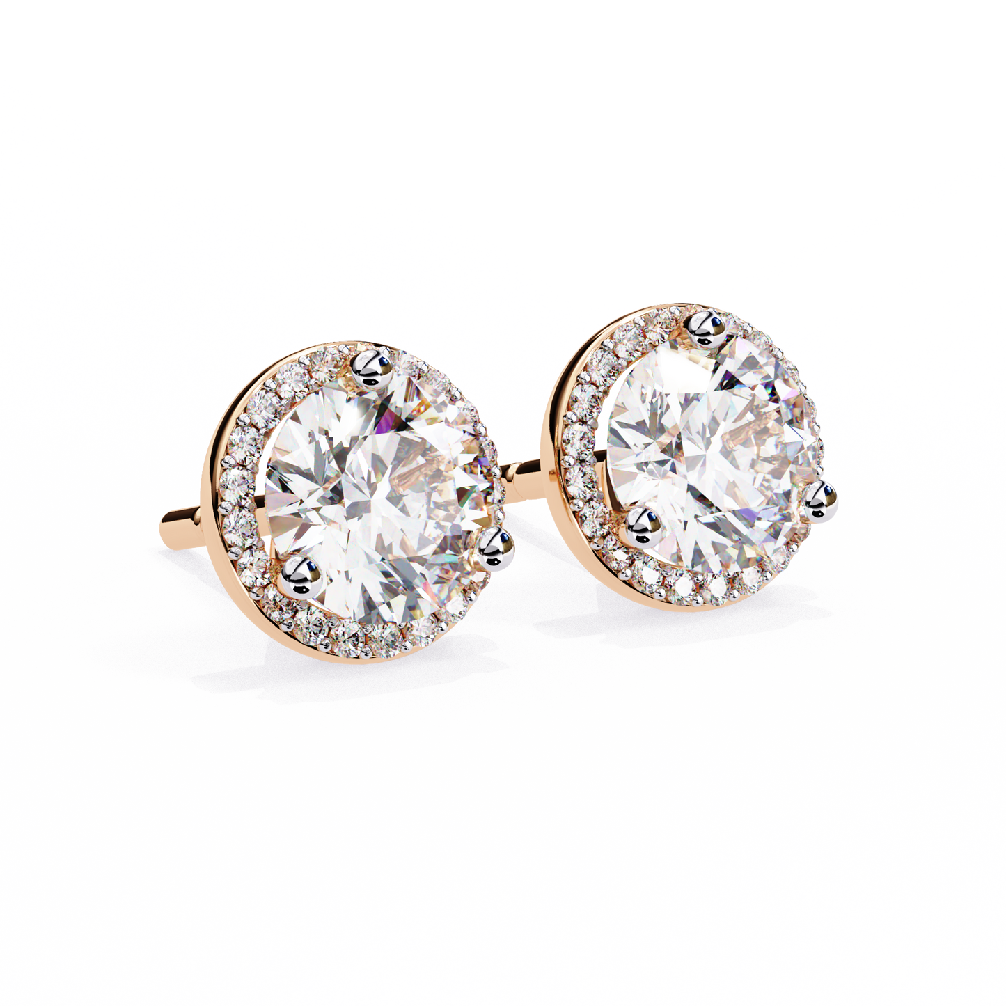 Diamond Aura Earrings