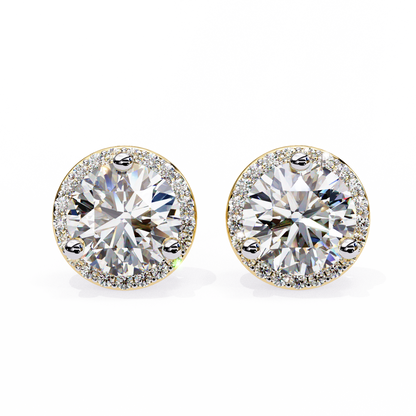 Diamond Aura Earrings