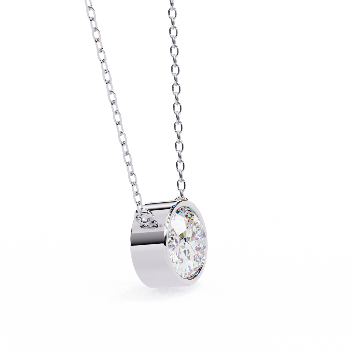 Bezel Beauty Diamond Pendant