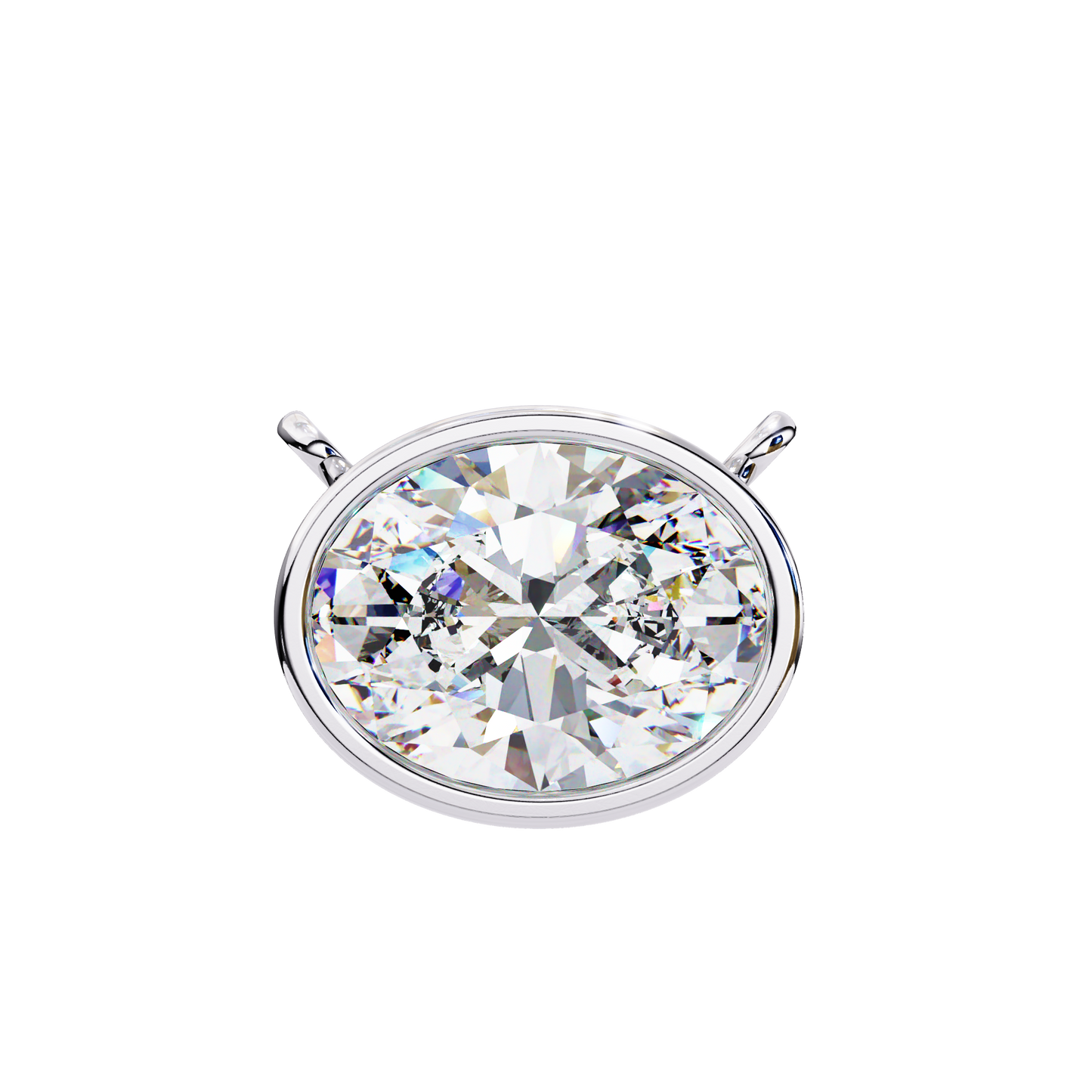 Bezel Beauty Diamond Pendant