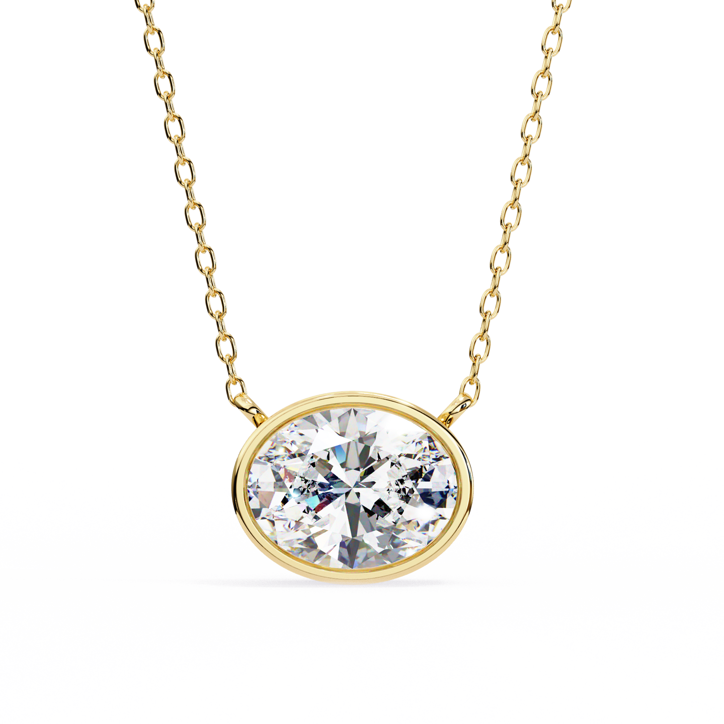 Bezel Beauty Diamond Pendant