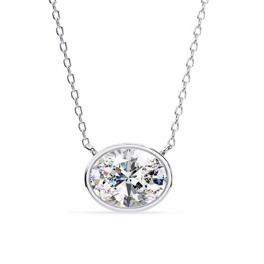 Bezel Beauty Diamond Pendant